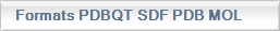 Conversion tools sdf, pdbqt, pdb...