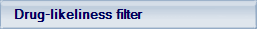 Drug-likeliness filter